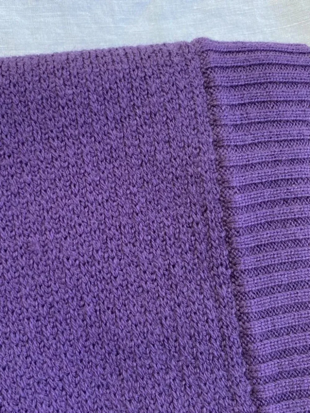 Lululemon deep zinfandel winter orchid purple Knit Happens wool infinity scarf